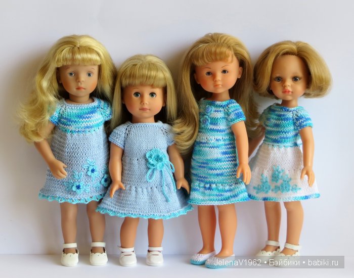 Все мои блондиночки и шоколадный медвежонок Михи. Игровые куклы Corolle, Minouche Käthe Kruse, Paola Reina и подружка Готц