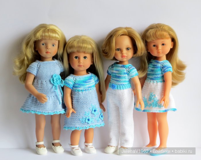 Все мои блондиночки и шоколадный медвежонок Михи. Игровые куклы Corolle, Minouche Käthe Kruse, Paola Reina и подружка Готц