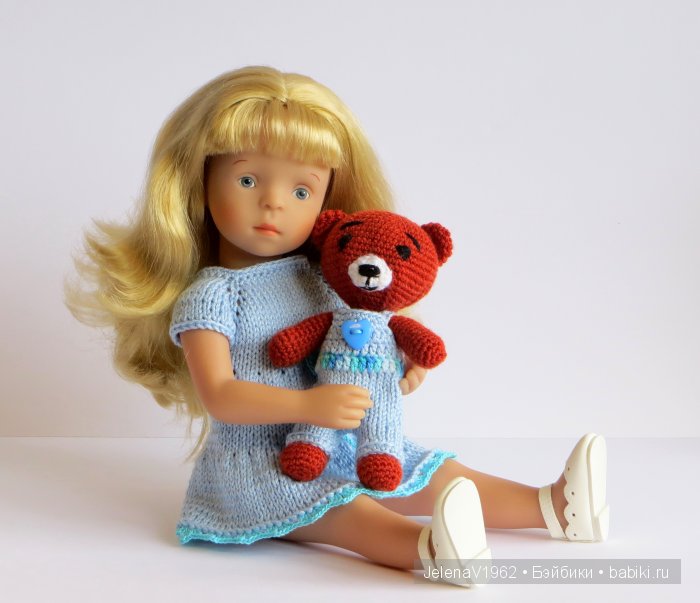 Все мои блондиночки и шоколадный медвежонок Михи. Игровые куклы Corolle, Minouche Käthe Kruse, Paola Reina и подружка Готц