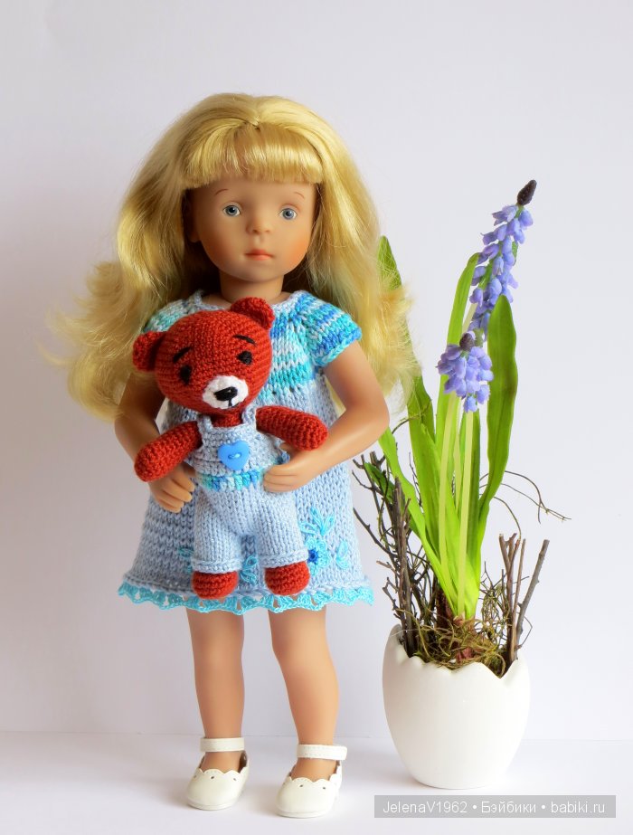 Все мои блондиночки и шоколадный медвежонок Михи. Игровые куклы Corolle, Minouche Käthe Kruse, Paola Reina и подружка Готц