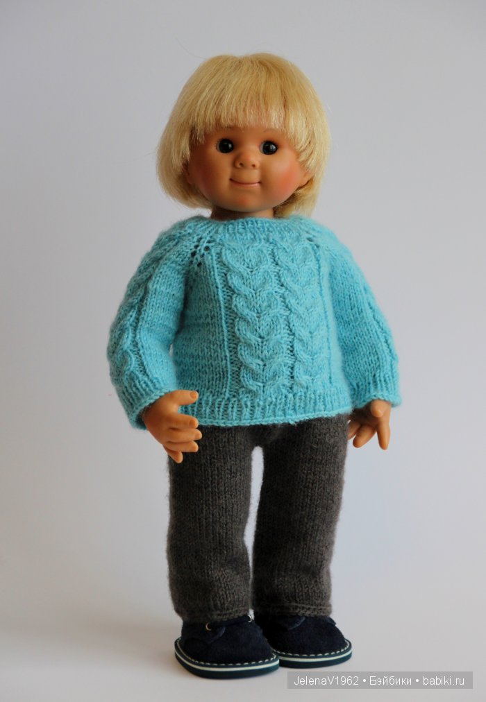 И к нам пришла зима! Коллекционные куклы Rosemarie Müller. Одежда и игрушки своими руками