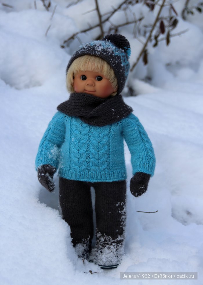 И к нам пришла зима! Коллекционные куклы Rosemarie Müller. Одежда и игрушки своими руками