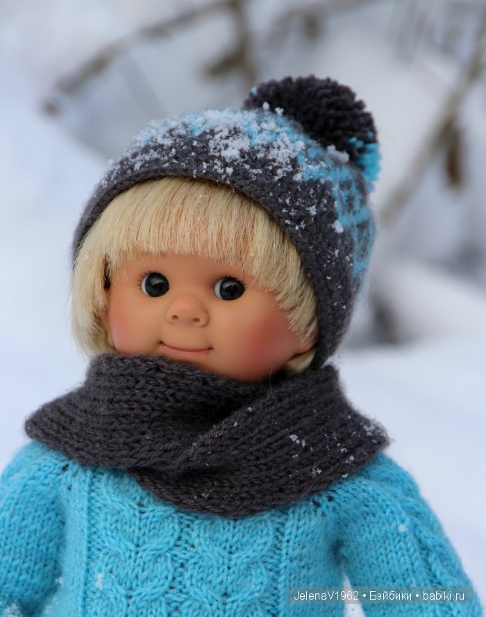 И к нам пришла зима! Коллекционные куклы Rosemarie Müller. Одежда и игрушки своими руками