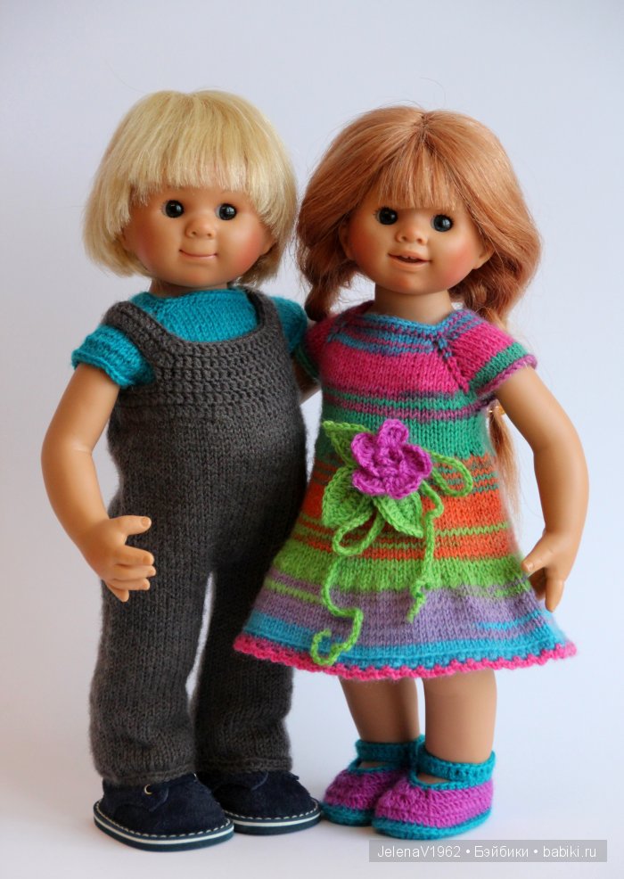 И к нам пришла зима! Коллекционные куклы Rosemarie Müller. Одежда и игрушки своими руками