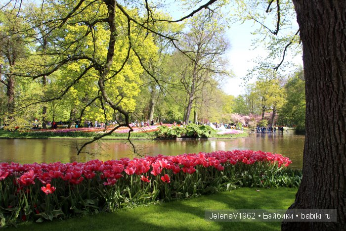 А вы видели море тюльпанов? Койкенхоф. Голландия. Коллекционные куклы Rosemarie Müller. Одежда своими руками