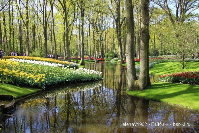 А вы видели море тюльпанов? Койкенхоф. Голландия. Коллекционные куклы Rosemarie Müller. Одежда своими руками