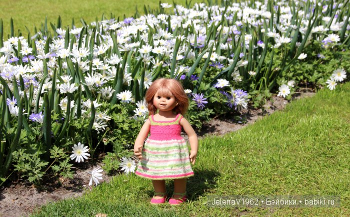 А вы видели море тюльпанов? Койкенхоф. Голландия. Коллекционные куклы Rosemarie Müller. Одежда своими руками