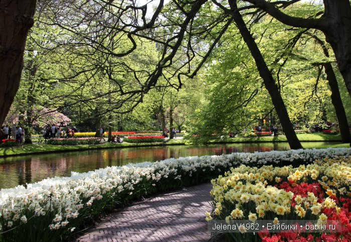 А вы видели море тюльпанов? Койкенхоф. Голландия. Коллекционные куклы Rosemarie Müller. Одежда своими руками