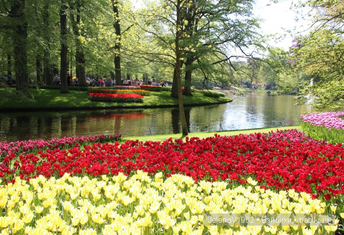 А вы видели море тюльпанов? Койкенхоф. Голландия. Коллекционные куклы Rosemarie Müller. Одежда своими руками