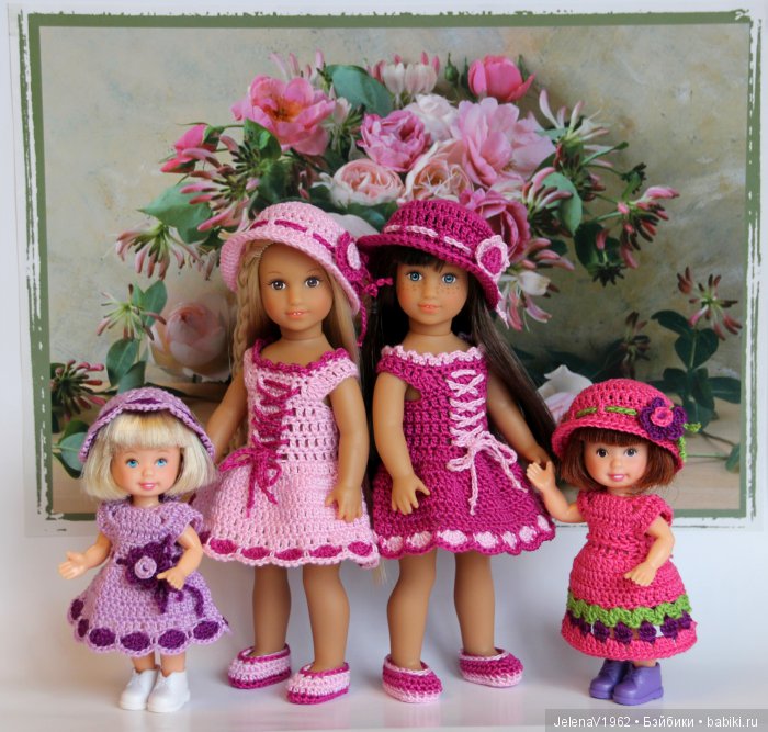 Зима-лето для малышек американочек. American Girl mini и не только. Одежда своими руками