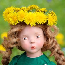 Klärchen от Zwergnase, 35 см. Первое знакомство и сравнение с другими куклами такого же размера