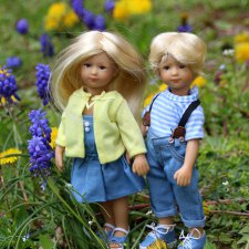 Сладкая парочка от Сони Хартманн. Kidz'n Cats mini. Одежда своими руками