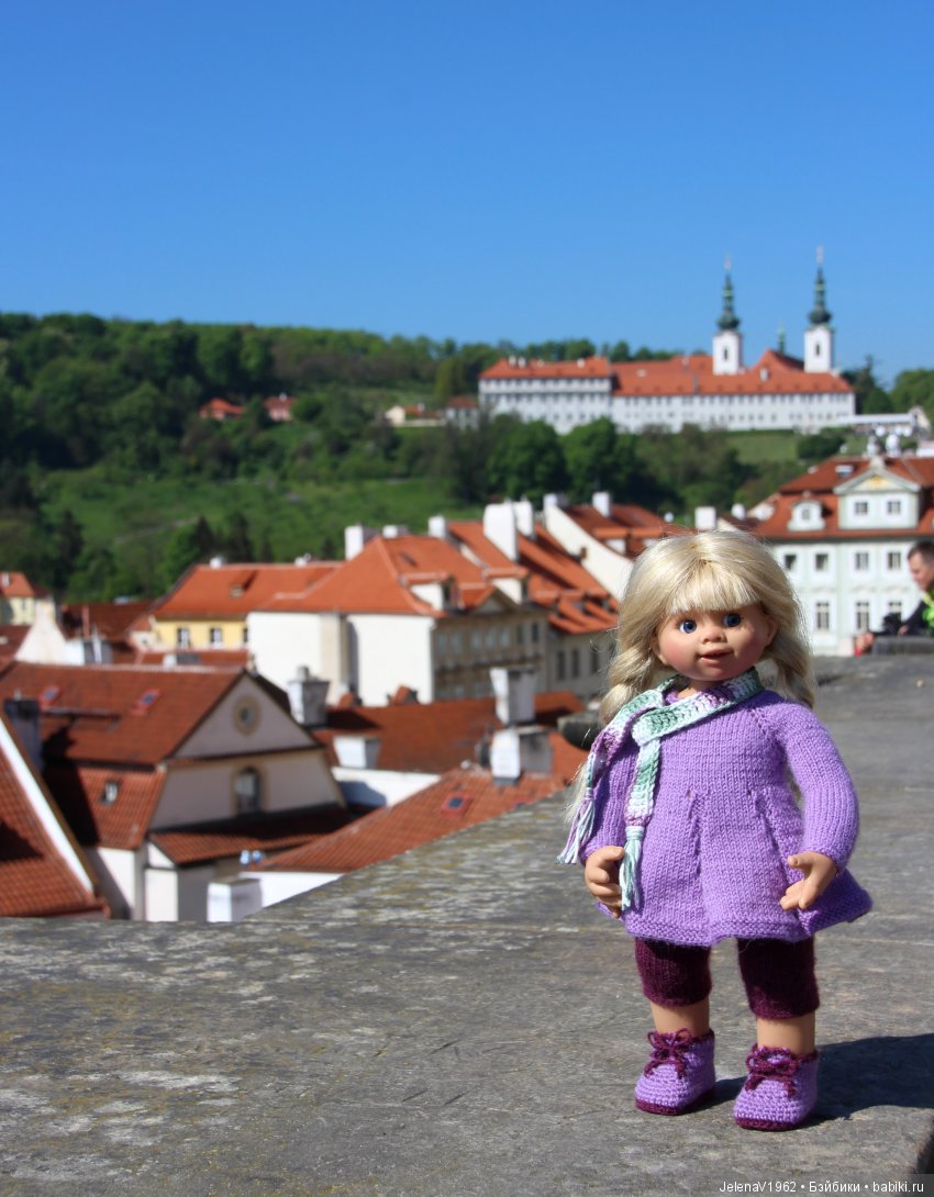 Весенняя Прага счастливыми глазами Вихтелей. Коллекционные куклы Rosemarie Müller, Schildkröt