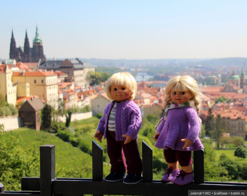 Весенняя Прага счастливыми глазами Вихтелей. Коллекционные куклы Rosemarie Müller, Schildkröt