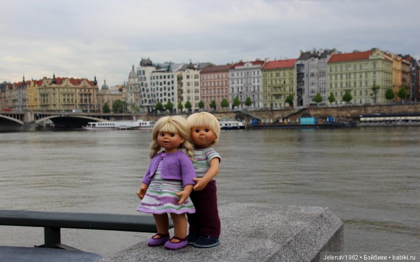 Весенняя Прага счастливыми глазами Вихтелей. Коллекционные куклы Rosemarie Müller, Schildkröt