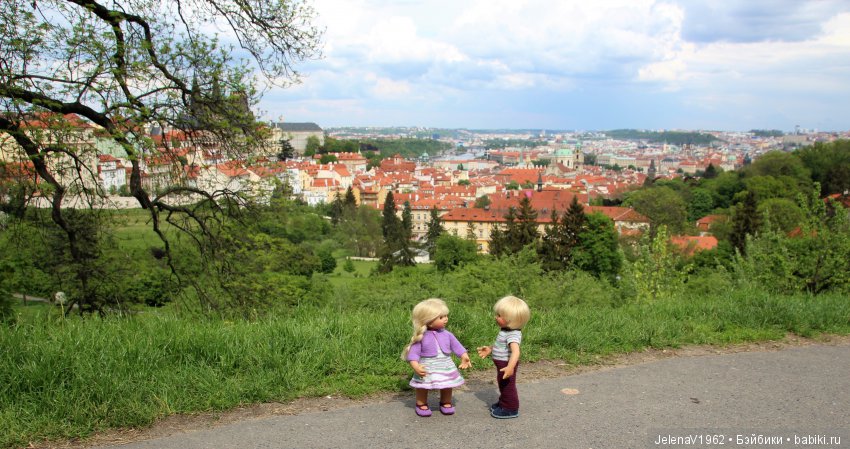 Весенняя Прага счастливыми глазами Вихтелей. Коллекционные куклы Rosemarie Müller, Schildkröt