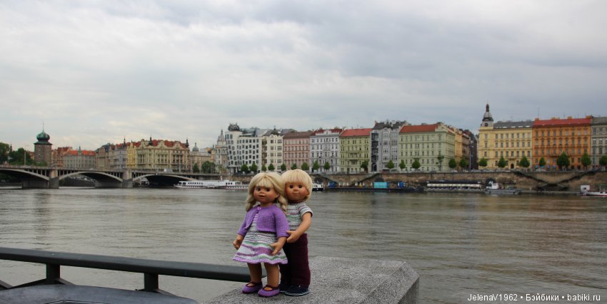 Весенняя Прага счастливыми глазами Вихтелей. Коллекционные куклы Rosemarie Müller, Schildkröt