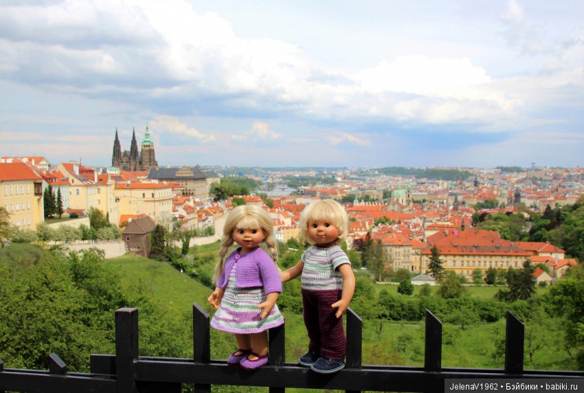 Весенняя Прага счастливыми глазами Вихтелей. Коллекционные куклы Rosemarie Müller, Schildkröt