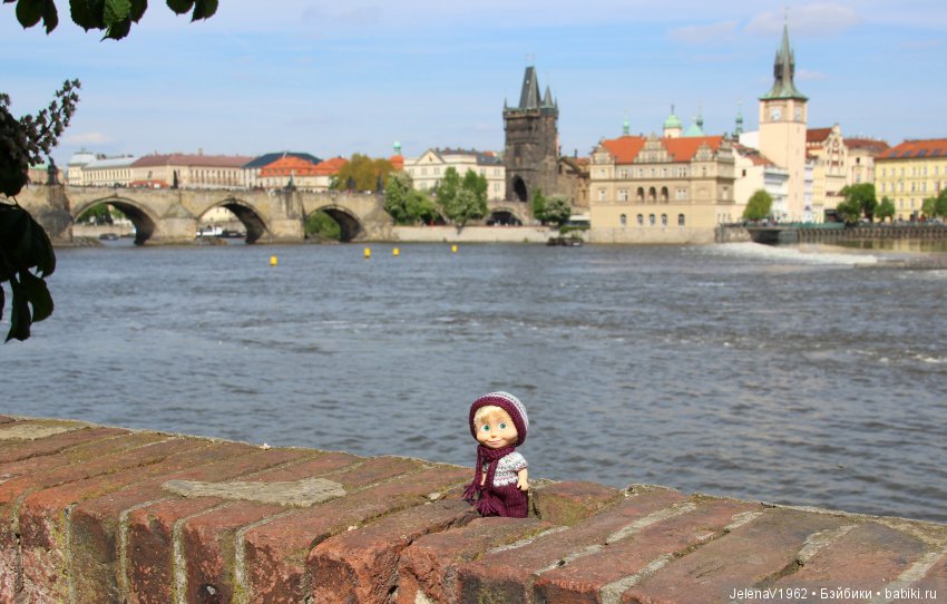 Весенняя Прага счастливыми глазами Вихтелей. Коллекционные куклы Rosemarie Müller, Schildkröt