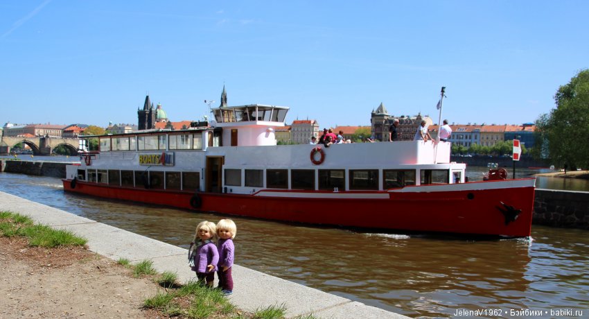 Весенняя Прага счастливыми глазами Вихтелей. Коллекционные куклы Rosemarie Müller, Schildkröt