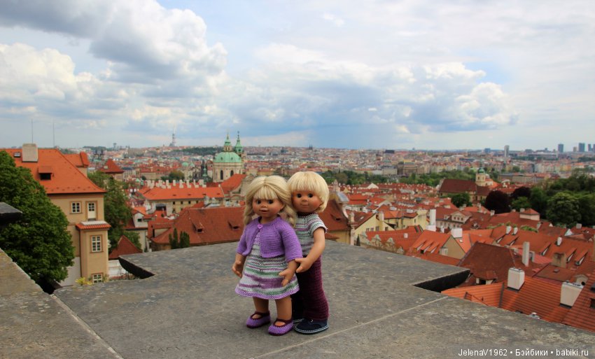 Весенняя Прага счастливыми глазами Вихтелей. Коллекционные куклы Rosemarie Müller, Schildkröt
