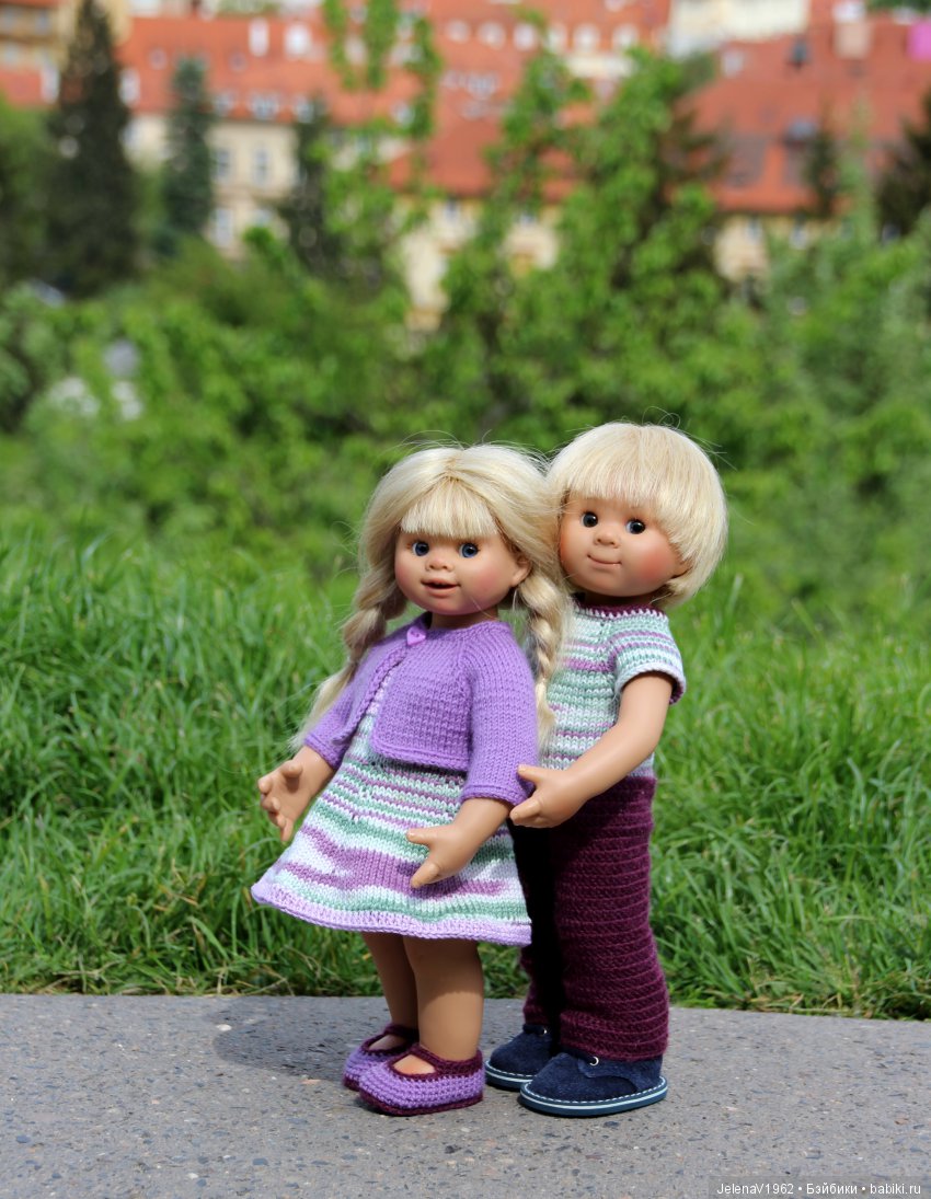 Весенняя Прага счастливыми глазами Вихтелей. Коллекционные куклы Rosemarie Müller, Schildkröt