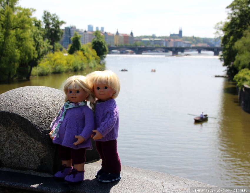 Весенняя Прага счастливыми глазами Вихтелей. Коллекционные куклы Rosemarie Müller, Schildkröt