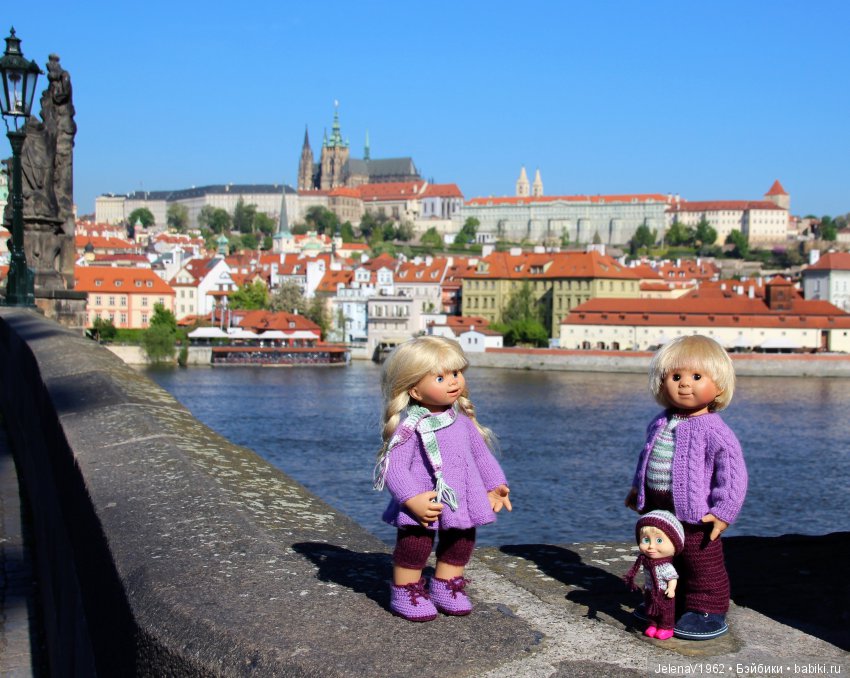 Весенняя Прага счастливыми глазами Вихтелей. Коллекционные куклы Rosemarie Müller, Schildkröt