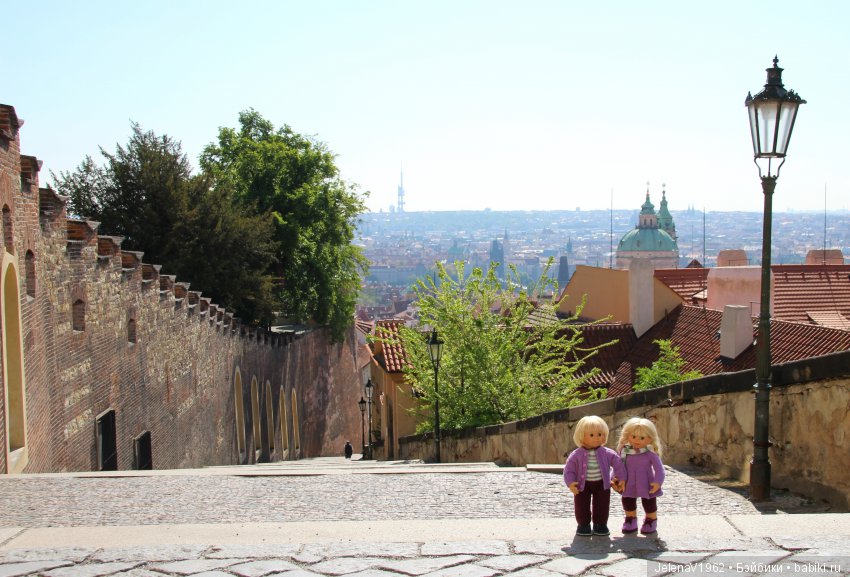 Весенняя Прага счастливыми глазами Вихтелей. Коллекционные куклы Rosemarie Müller, Schildkröt
