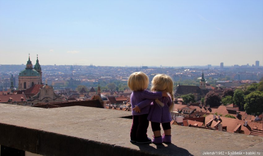 Весенняя Прага счастливыми глазами Вихтелей. Коллекционные куклы Rosemarie Müller, Schildkröt