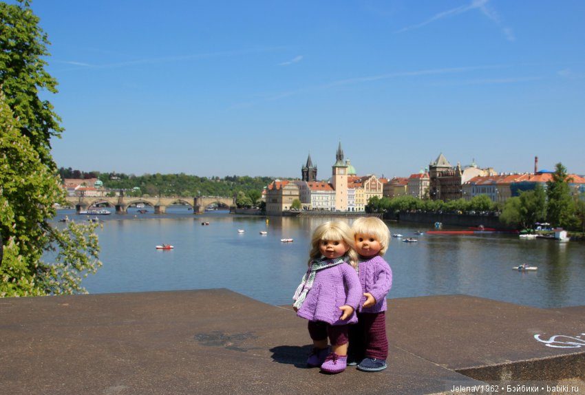 Весенняя Прага счастливыми глазами Вихтелей. Коллекционные куклы Rosemarie Müller, Schildkröt