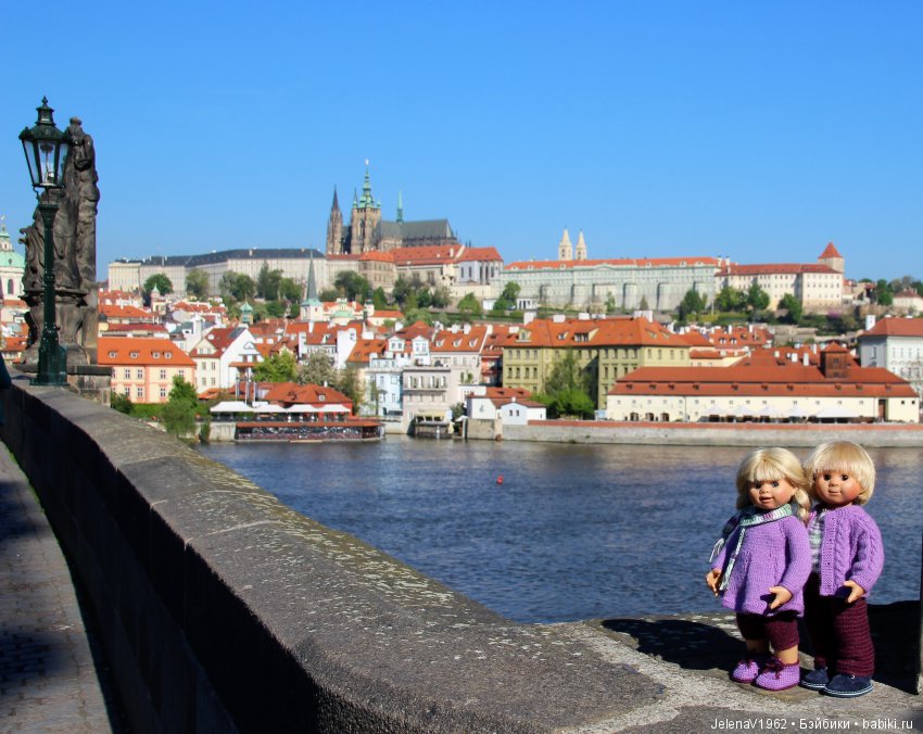 Весенняя Прага счастливыми глазами Вихтелей. Коллекционные куклы Rosemarie Müller, Schildkröt