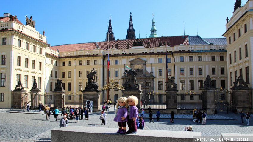 Весенняя Прага счастливыми глазами Вихтелей. Коллекционные куклы Rosemarie Müller, Schildkröt