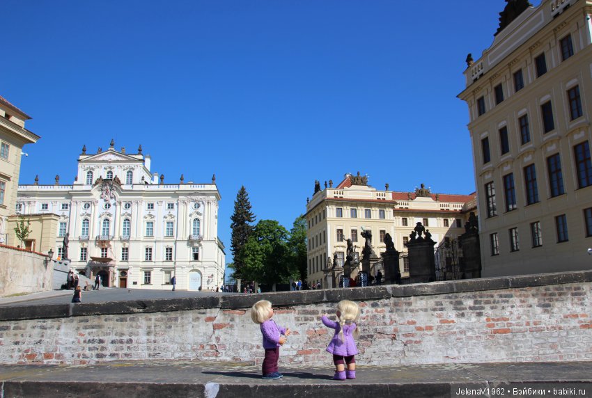 Весенняя Прага счастливыми глазами Вихтелей. Коллекционные куклы Rosemarie Müller, Schildkröt