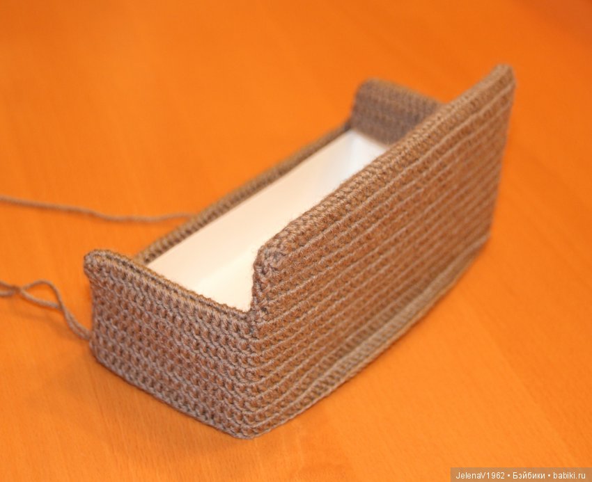 Вязаный диванчик для Маши. МК. Машкины сны