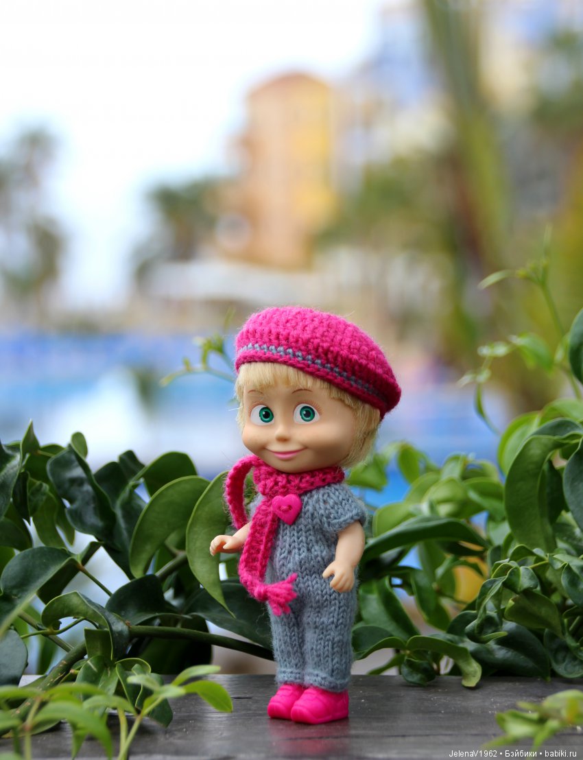 Вязаный диванчик для Маши. МК. Машкины сны