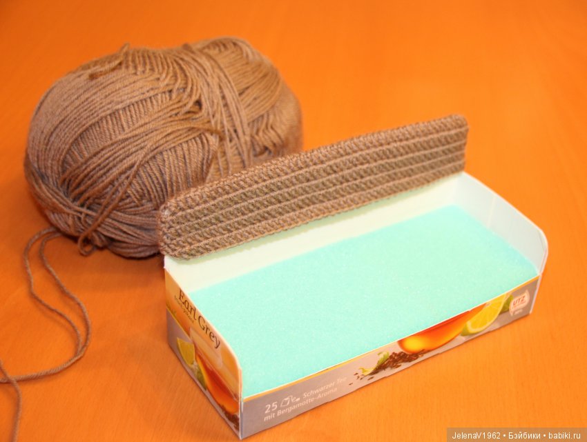 Вязаный диванчик для Маши. МК. Машкины сны (фото 7)