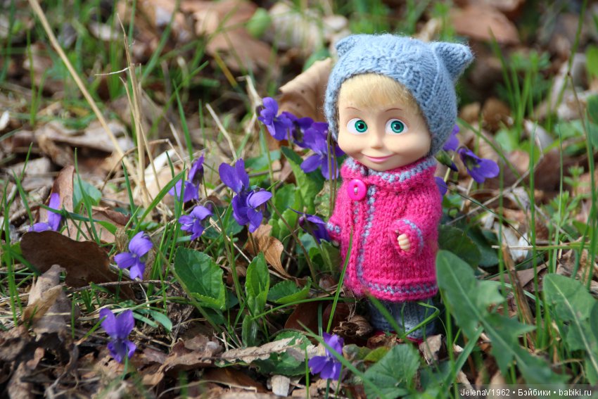 Вязаный диванчик для Маши. МК. Машкины сны