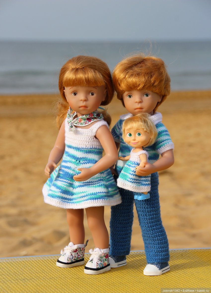 Вязаный диванчик для Маши. МК. Машкины сны