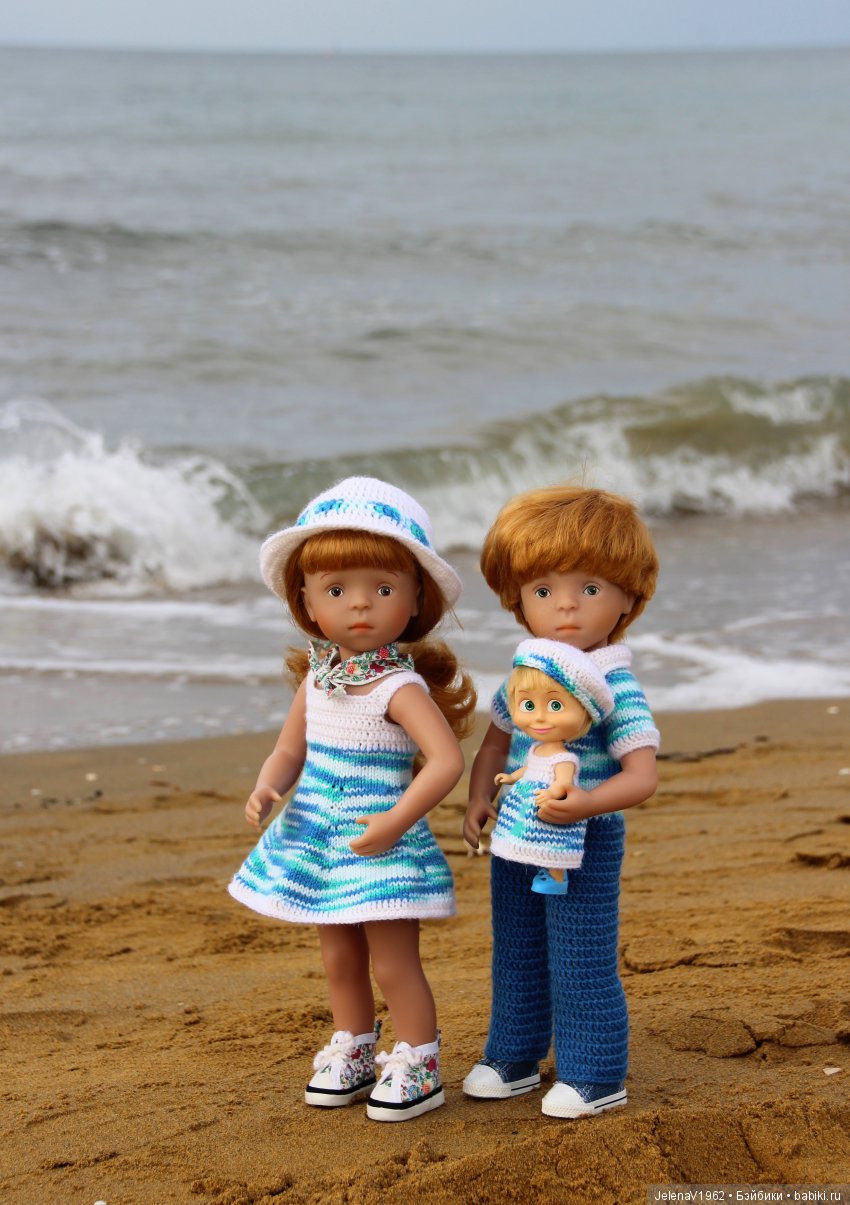 Вязаный диванчик для Маши. МК. Машкины сны