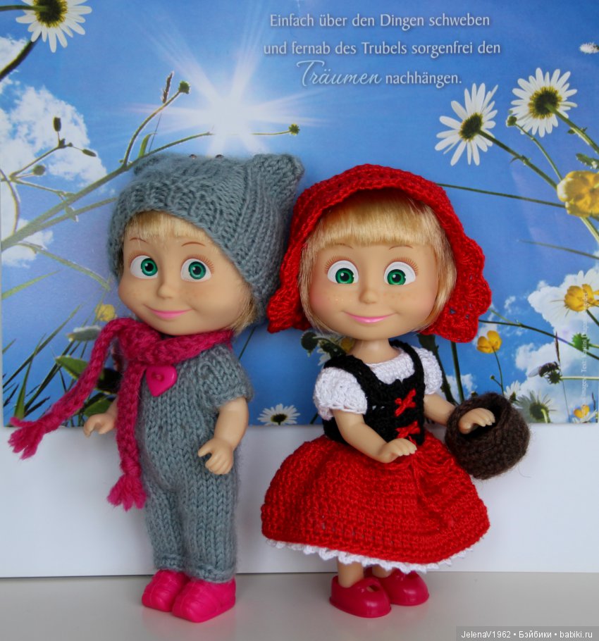 Вязаный диванчик для Маши. МК. Машкины сны