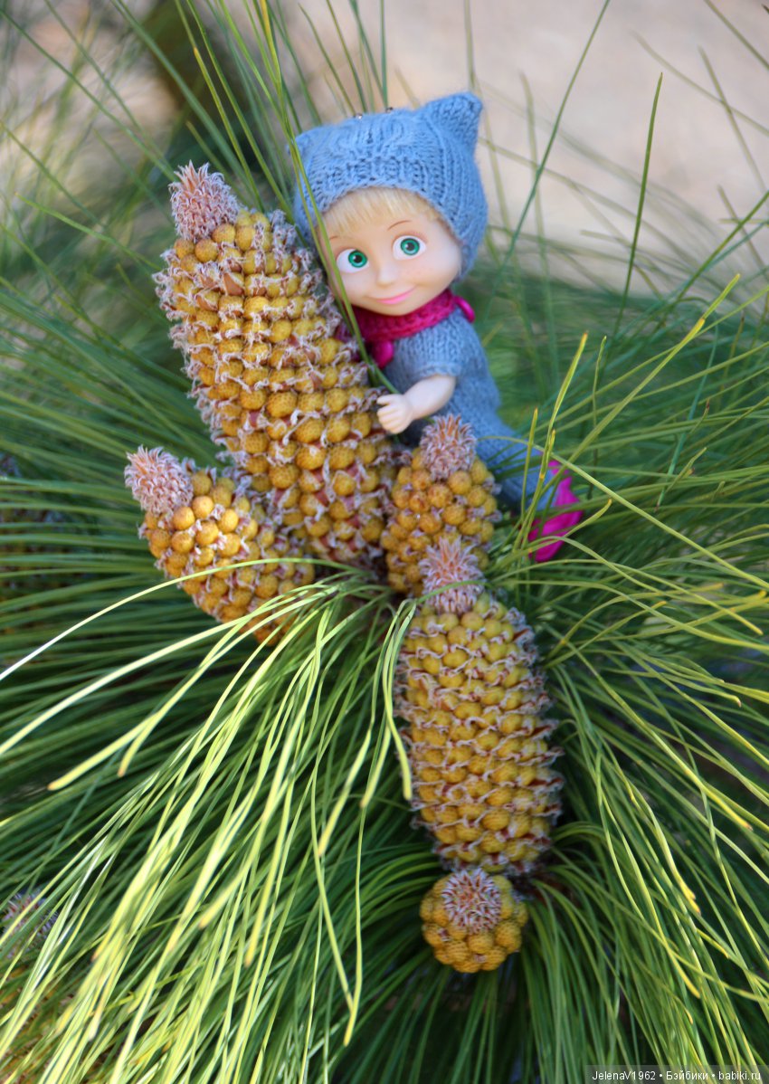 Вязаный диванчик для Маши. МК. Машкины сны