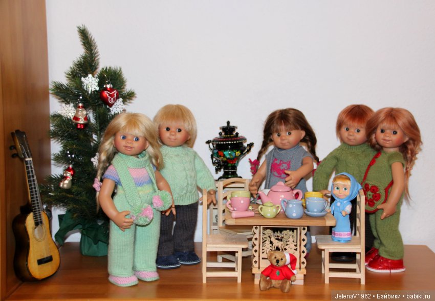 Вязаный диванчик для Маши. МК. Машкины сны