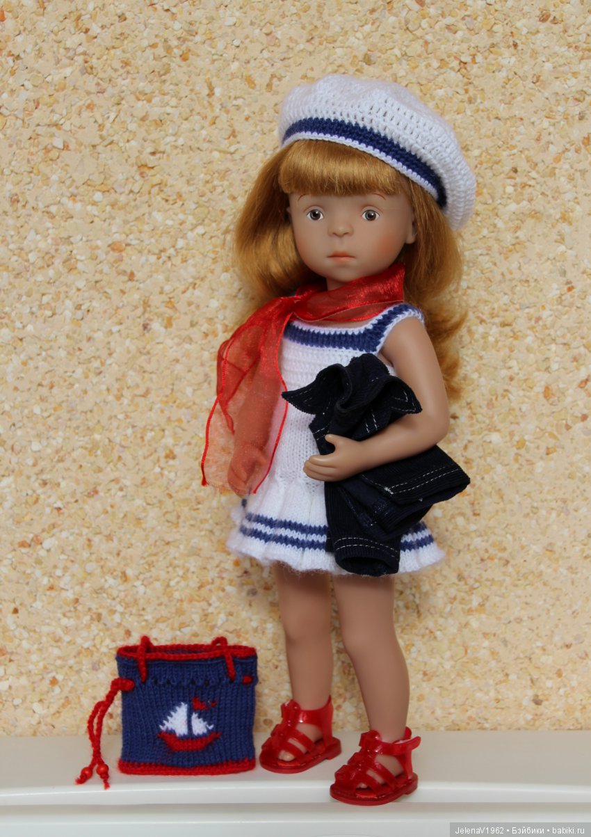 Чудо-остров, чудо-остров, жить на нём легко и просто !!! Игровые куклы Käthe Kruse. Одежда для кукол своими руками