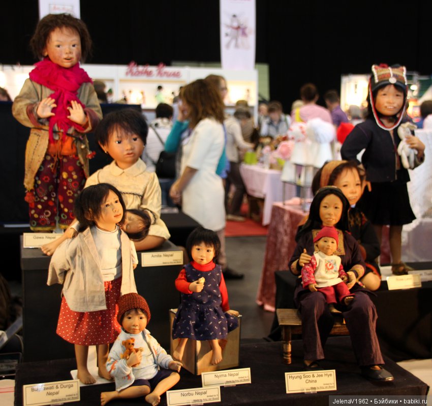 Международная выставка "Кукольная весна" в Мюнстере. Германия