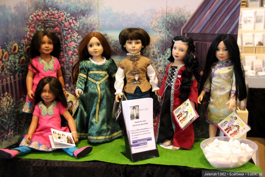 Международная выставка "Кукольная весна" в Мюнстере. Германия