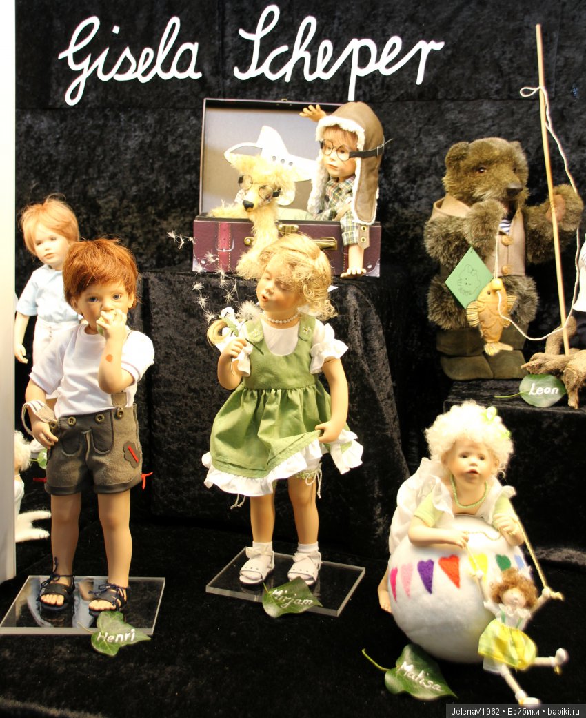 Международная выставка "Кукольная весна" в Мюнстере. Германия