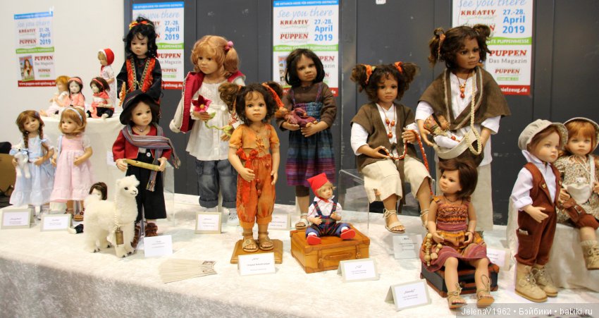 Международная выставка "Кукольная весна" в Мюнстере. Германия