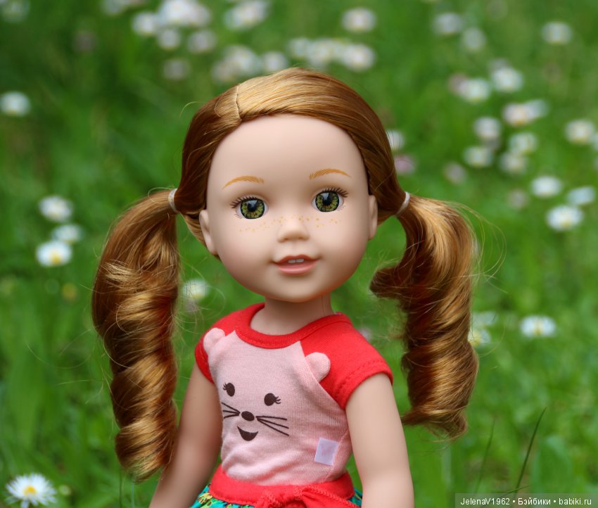 Она мне нравится, нравится, нравится !!! American Girl Wellie Wishers, Willa. Первое знакомство (фото 5)