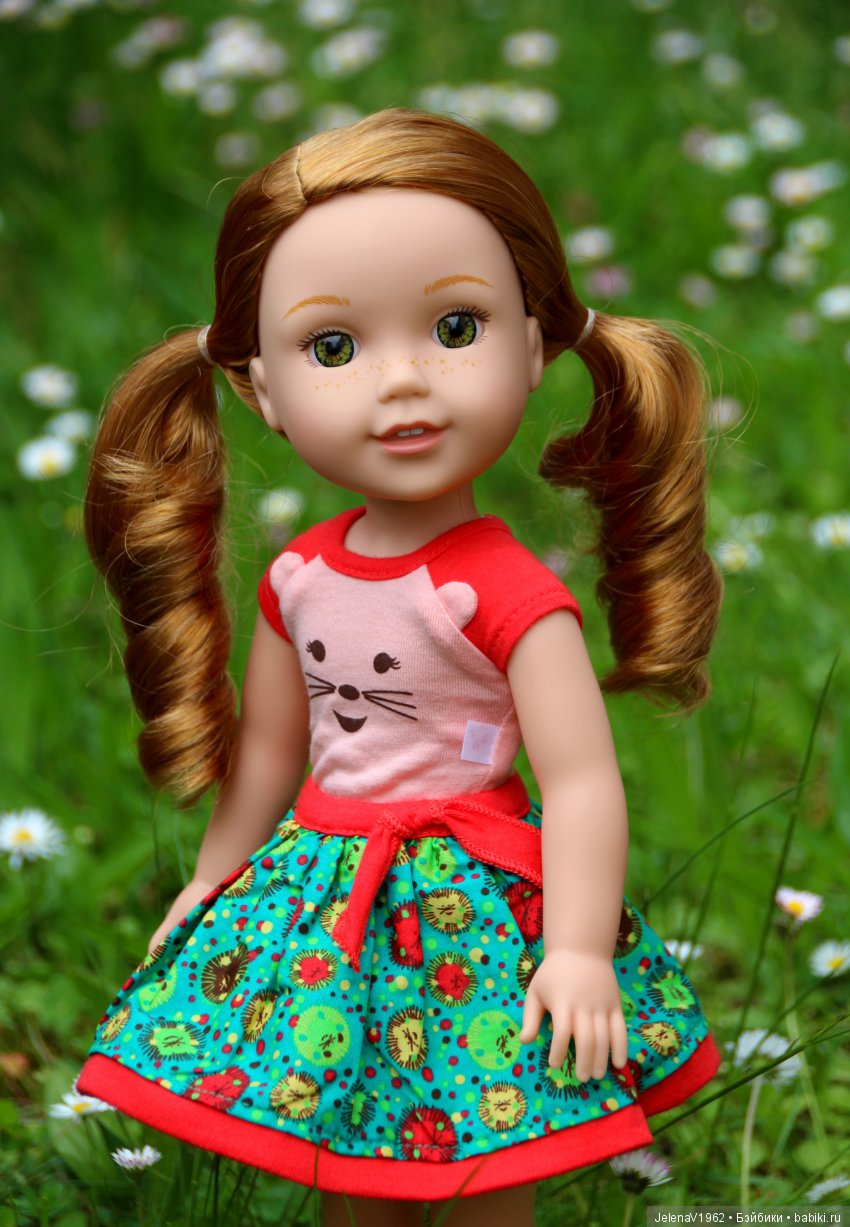 Она мне нравится, нравится, нравится !!! American Girl Wellie Wishers, Willa. Первое знакомство (фото 4)